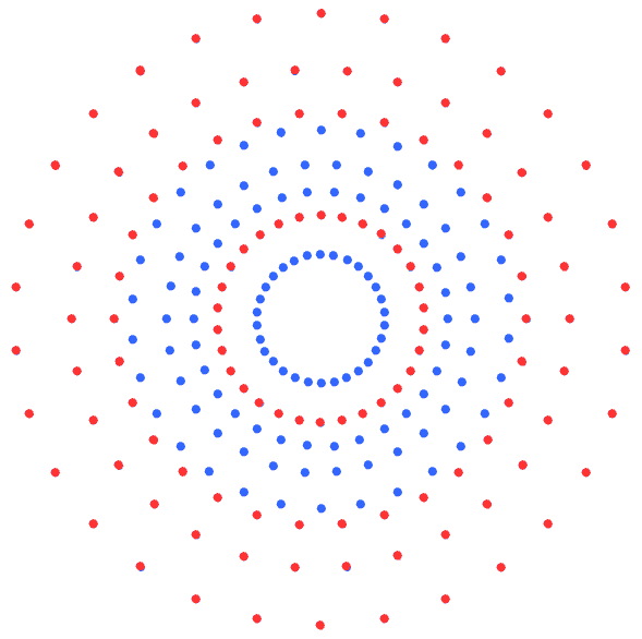 Eight 30-gons in the E8 Coxeter plane 