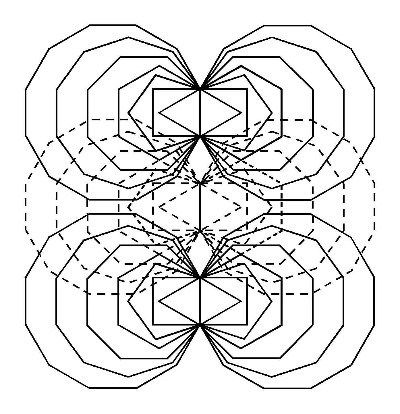 206 corners of polygons enfolded in 3-tree