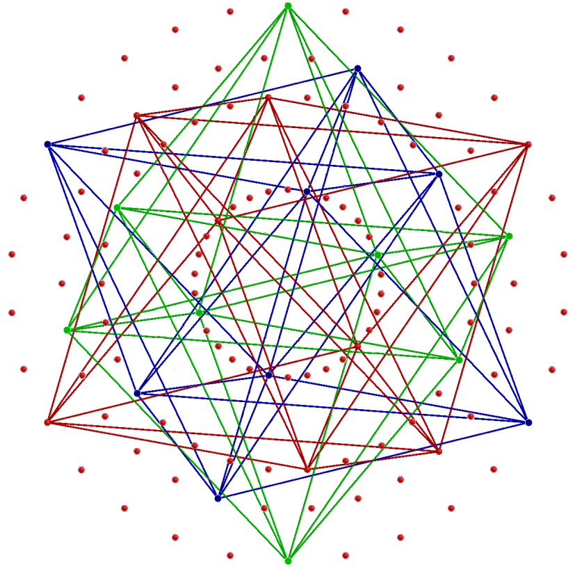 3 16-cells in 24-cell