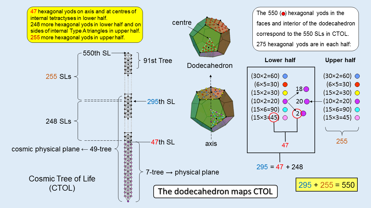 (7+248+252) hexagonal yods in dodecahedron