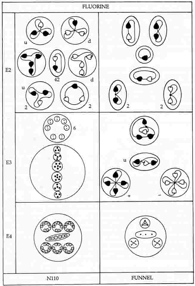 Fluorine MPA disintegration diagram