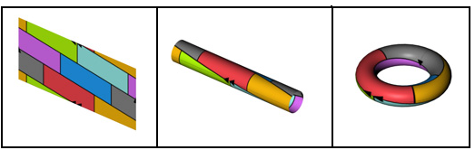 K7 mapped on the 2-torus